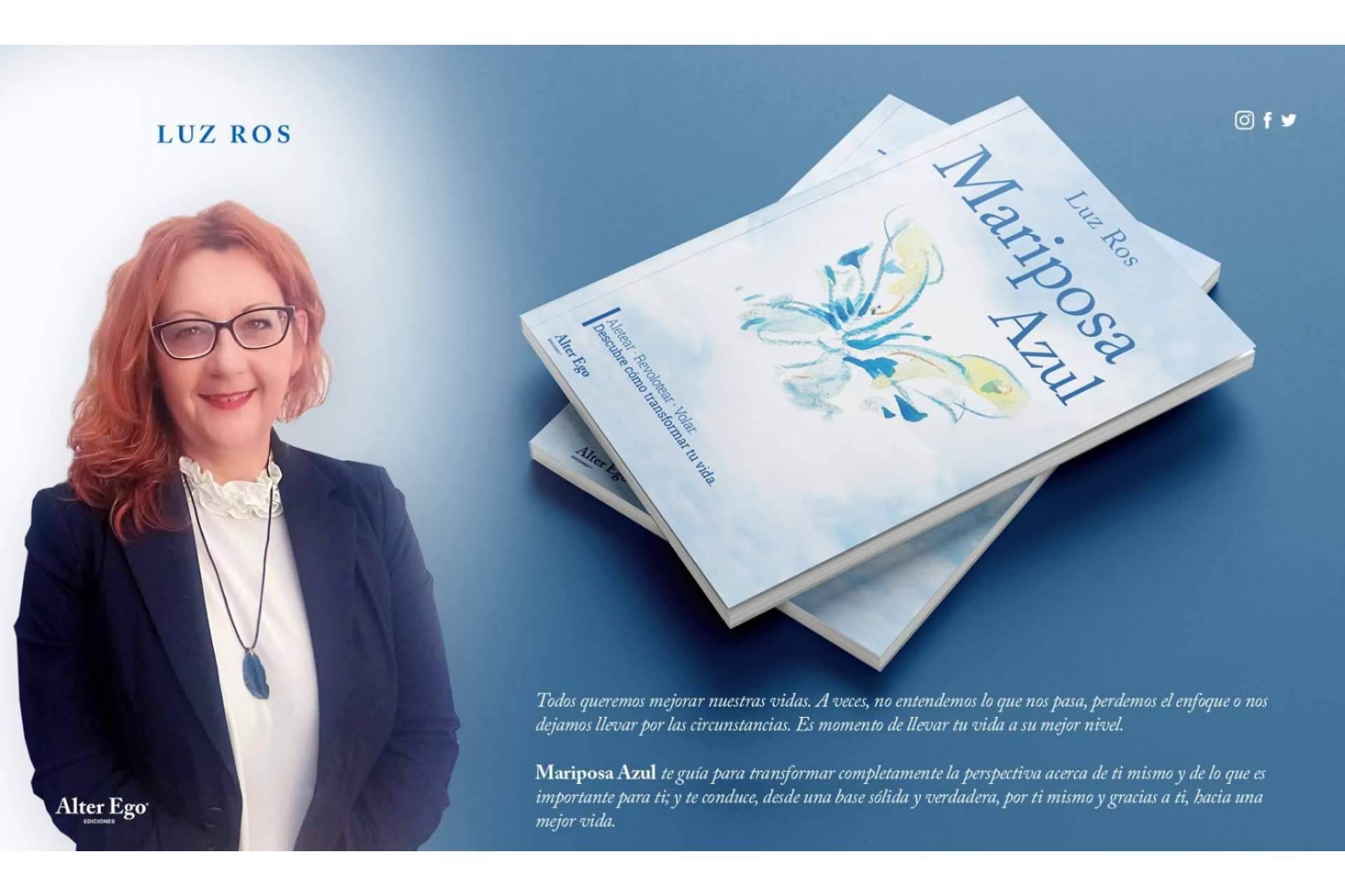 El nuevo libro de Luz Ros, 'Mariposa azul', de la mano de Ediciones Alter Ego